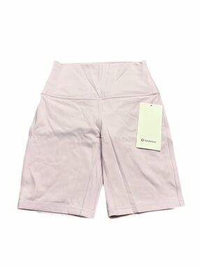 NWT Lululemon Align High-Rise Short 8” *Double Lined (Pink Organza) Size 6